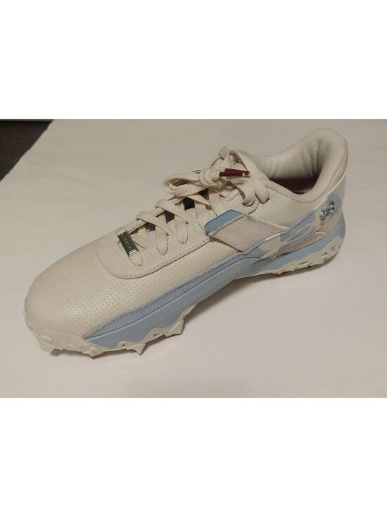 Under Armour Mens Size 10.5 UA Harper 10 Pro TPU Baseball Cleats Stone Blue Calm main image 4